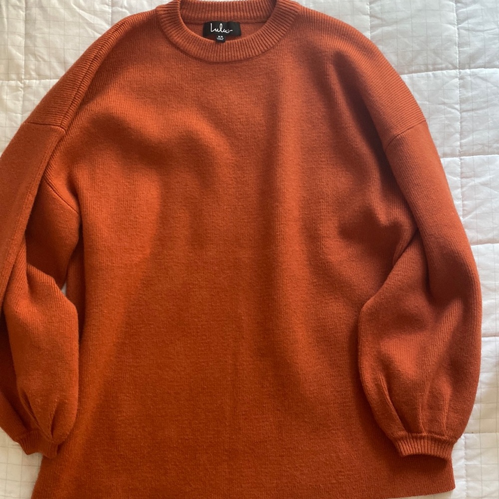 oversized sweater